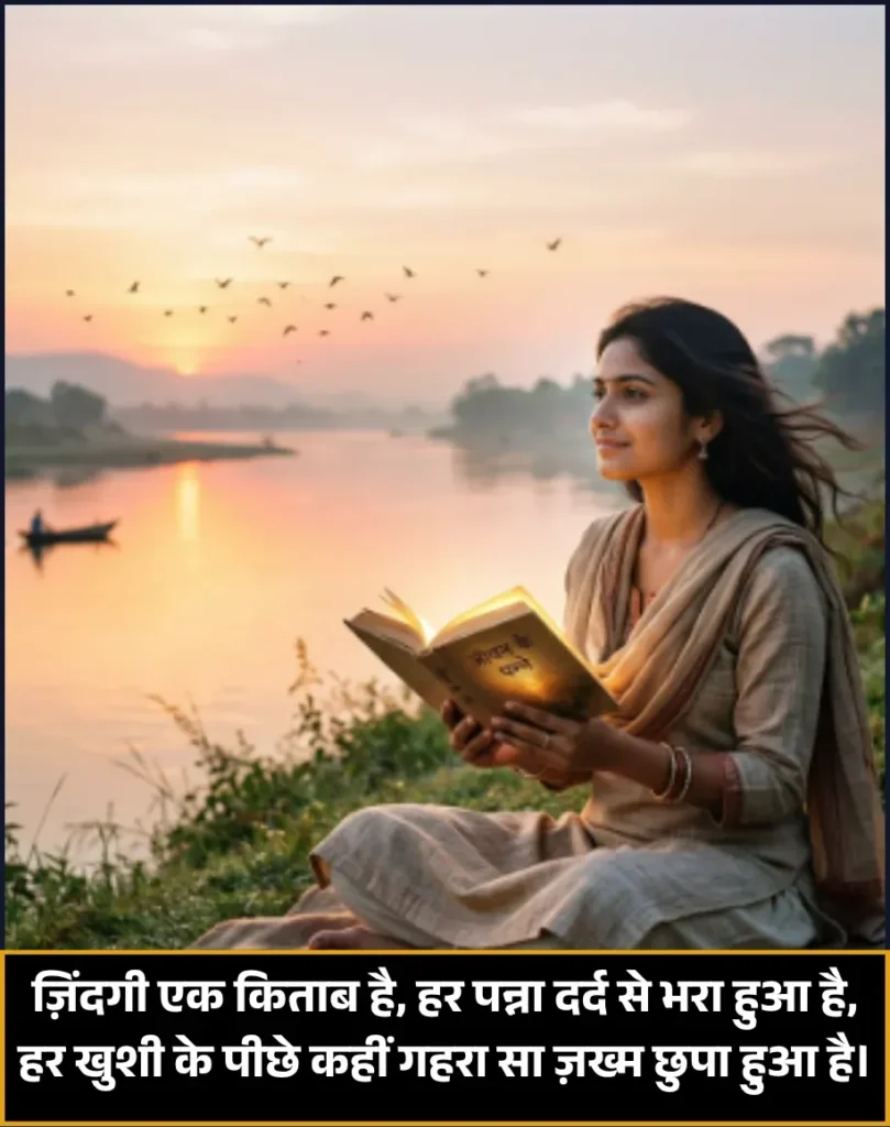 2 Line Heart Broken Shayari on Life