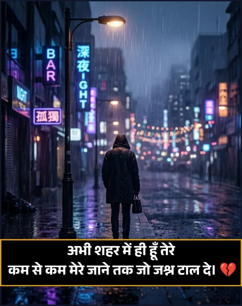 Alone Emotional Broken Heart Shayari
