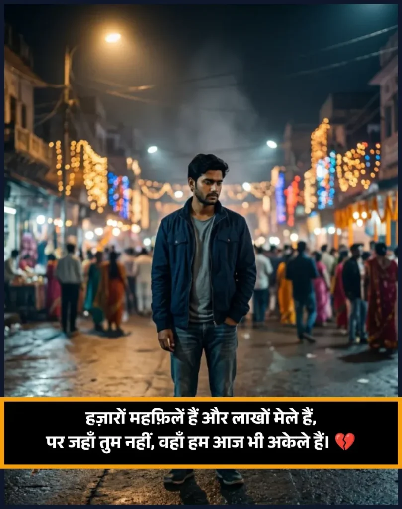 Alone Sad Shayari