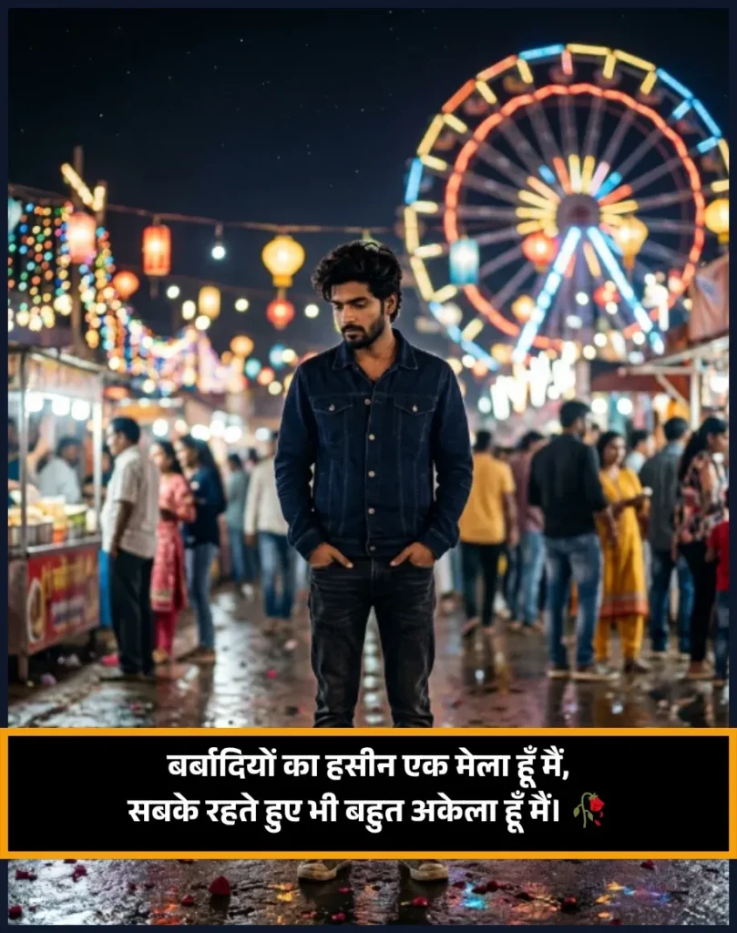 Alone Sad Shayari