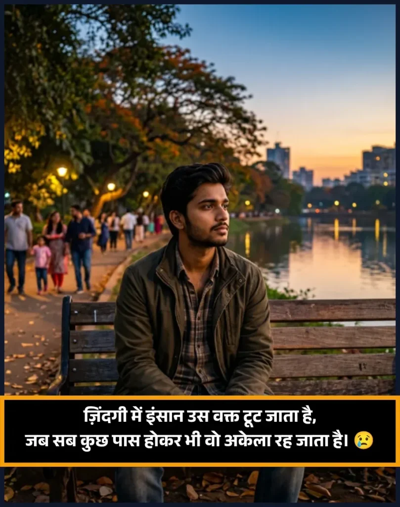 Alone Sad Shayari