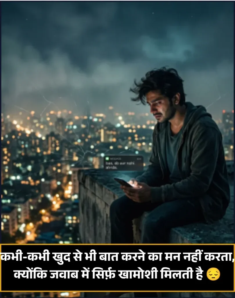 Alone Sad Status in Hindi