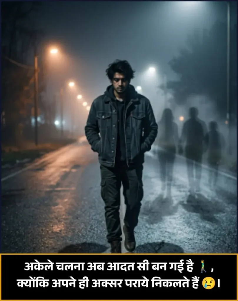 Alone Shayari