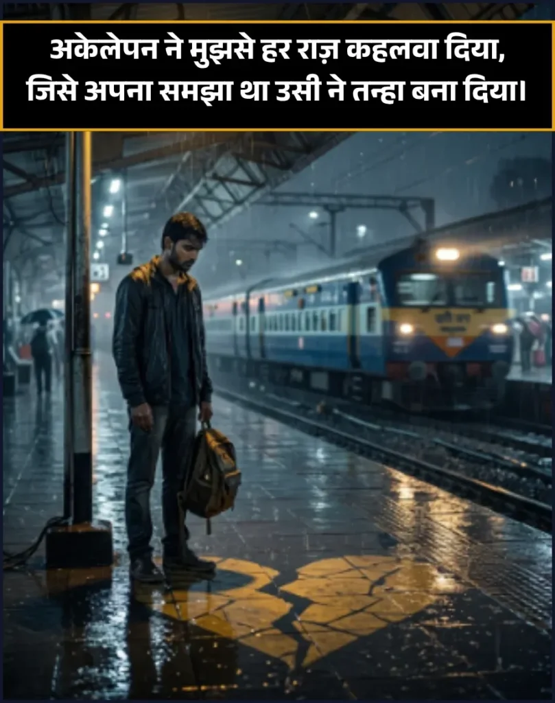Alone Shayari in Hindi