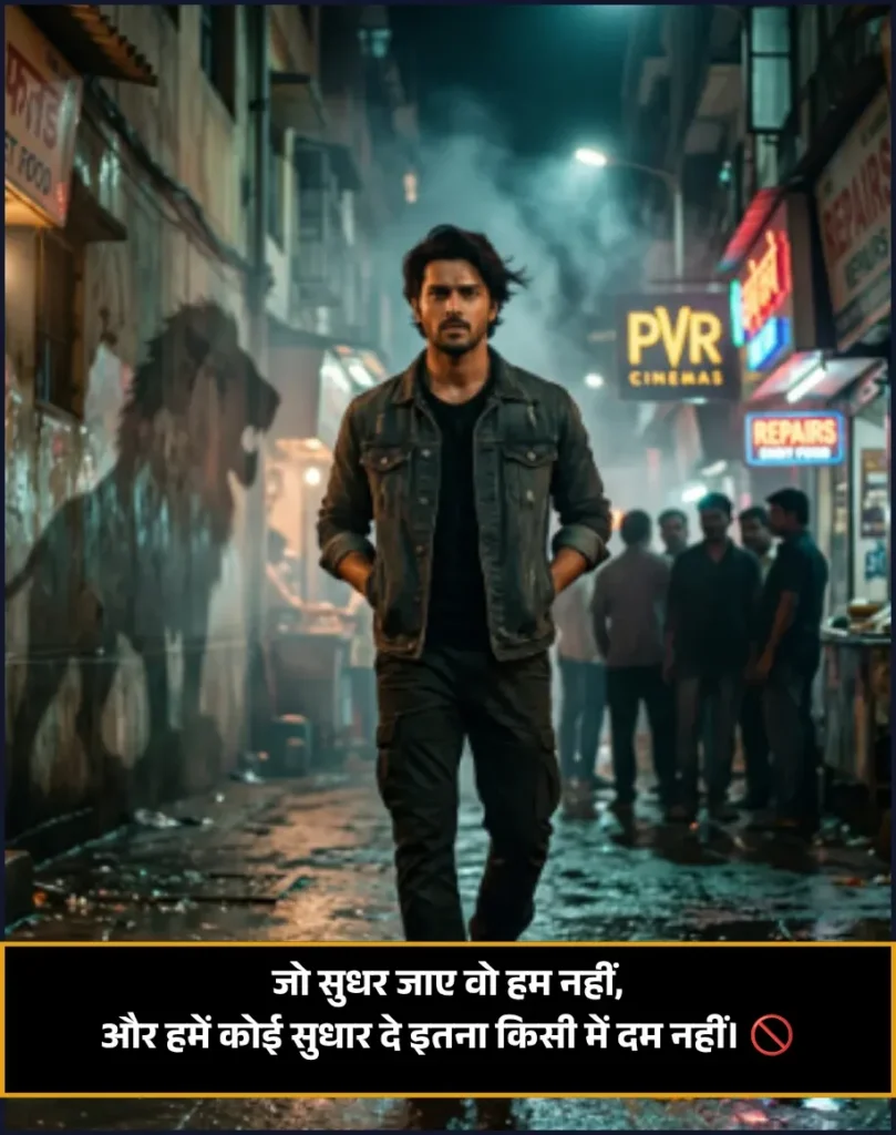 Attitude Shayari
