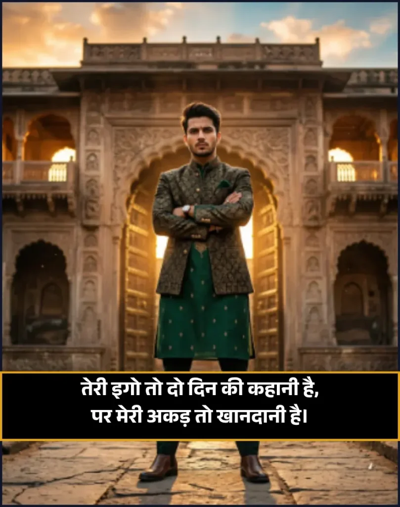 Attitude Shayari 2 Line