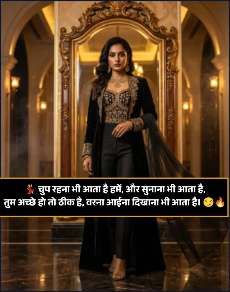 Attitude Shayari for Girls 2 Line