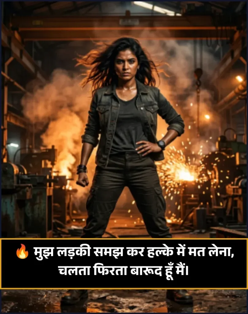 Attitude Shayari for Girls