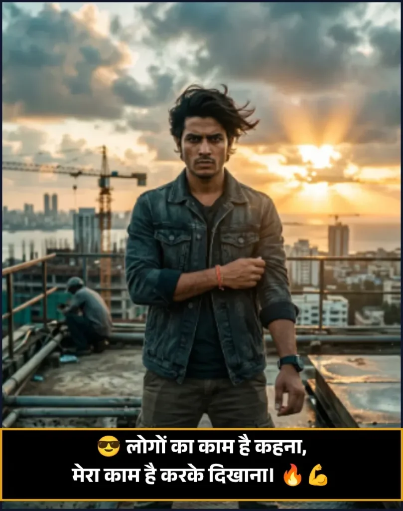 Attitude Shayari😎😎😎 Boy 2 Line