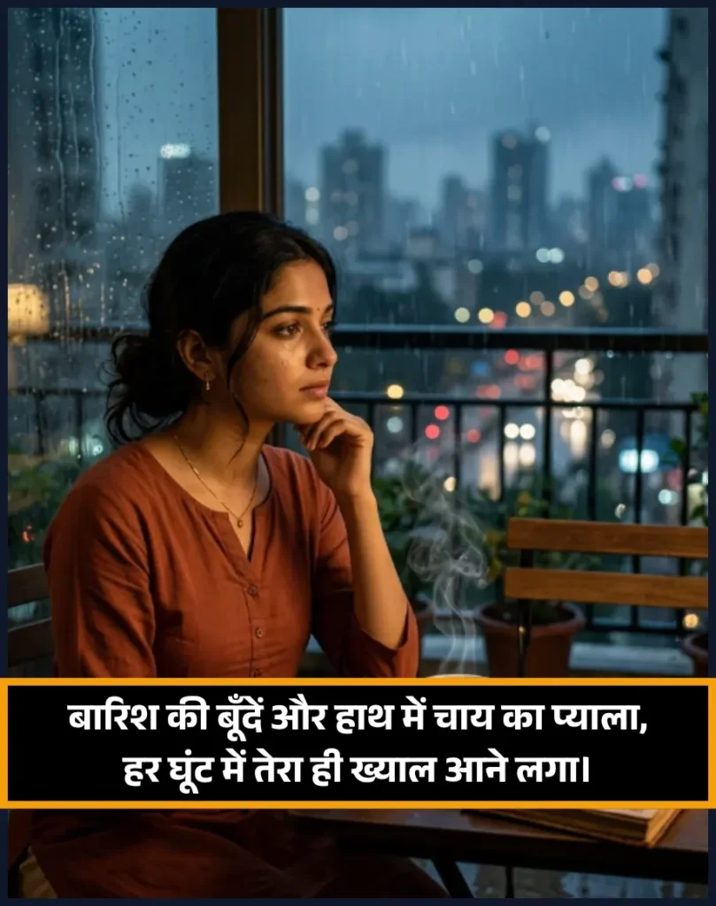 Barish or Chai Shayari