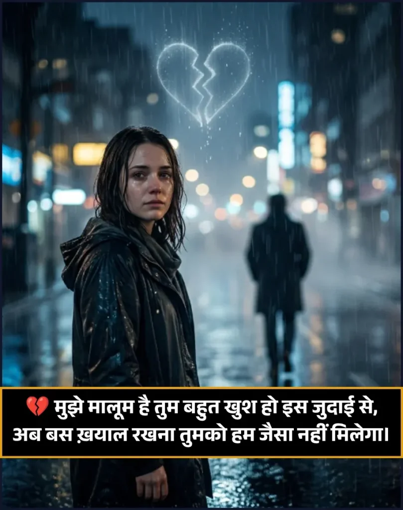 Breakup Shayari in Hindi