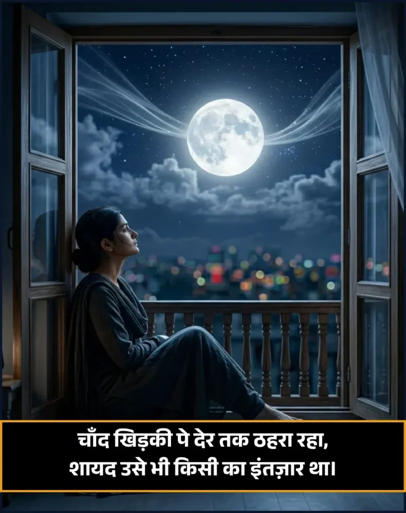 Chand Shayari Gulzar