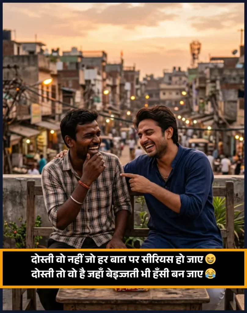 Comedy Dosti Shayari Funny