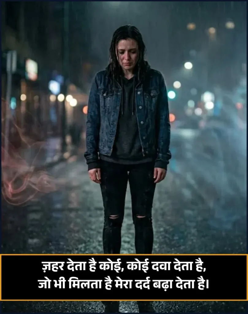 Dard Bhari Shayari