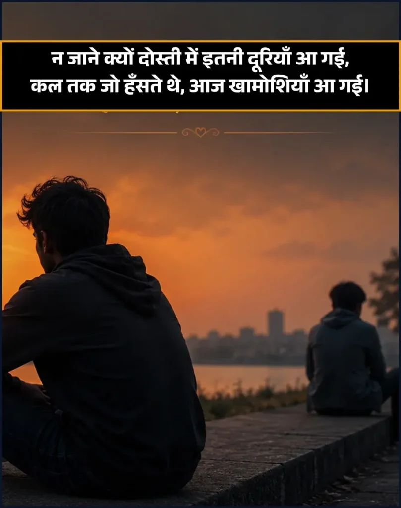 Dost Se Narazgi Shayari