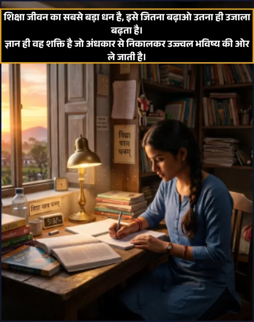 Education Thought of the Day in Hindi