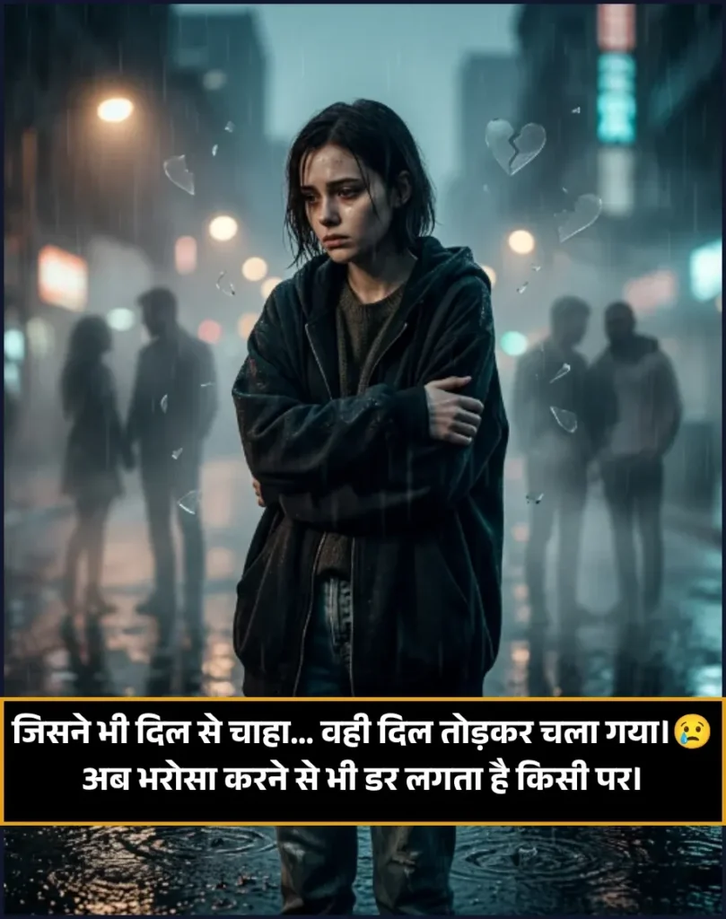 Emotional Heart Touching Breakup Shayari