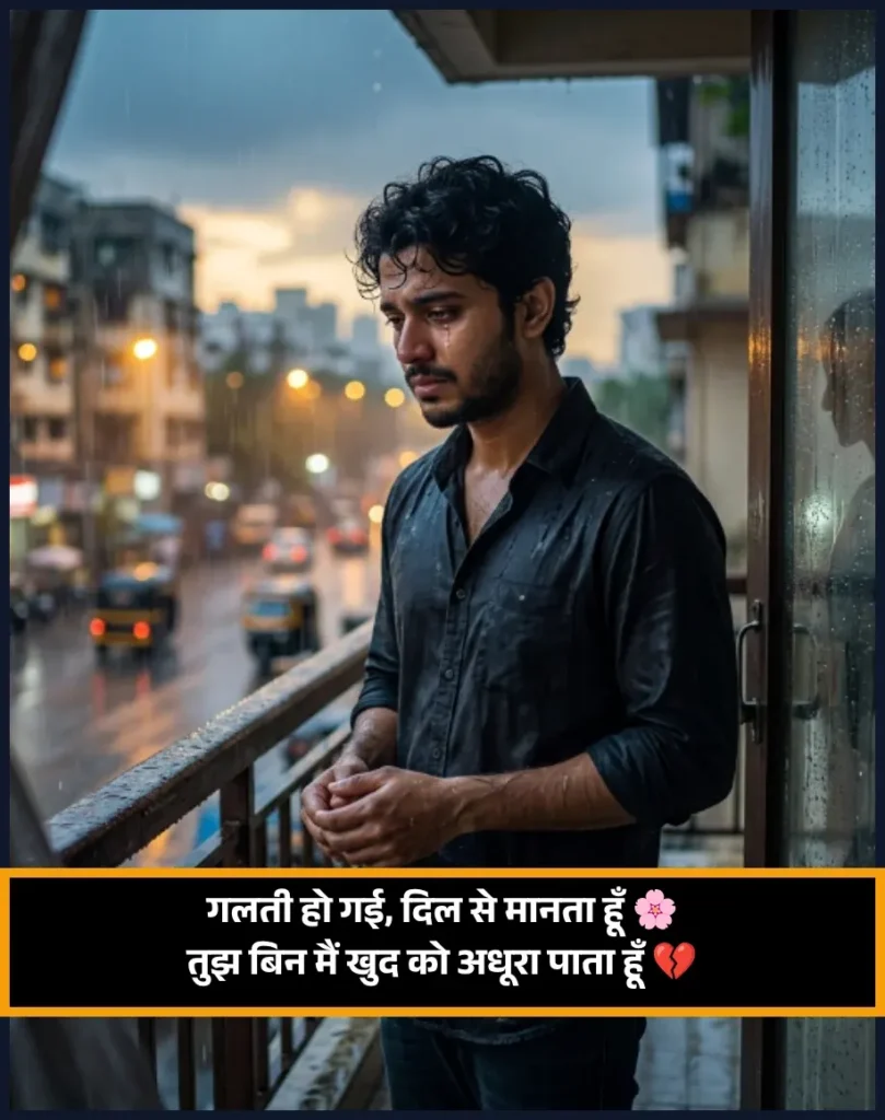 Emotional Sorry Shayari