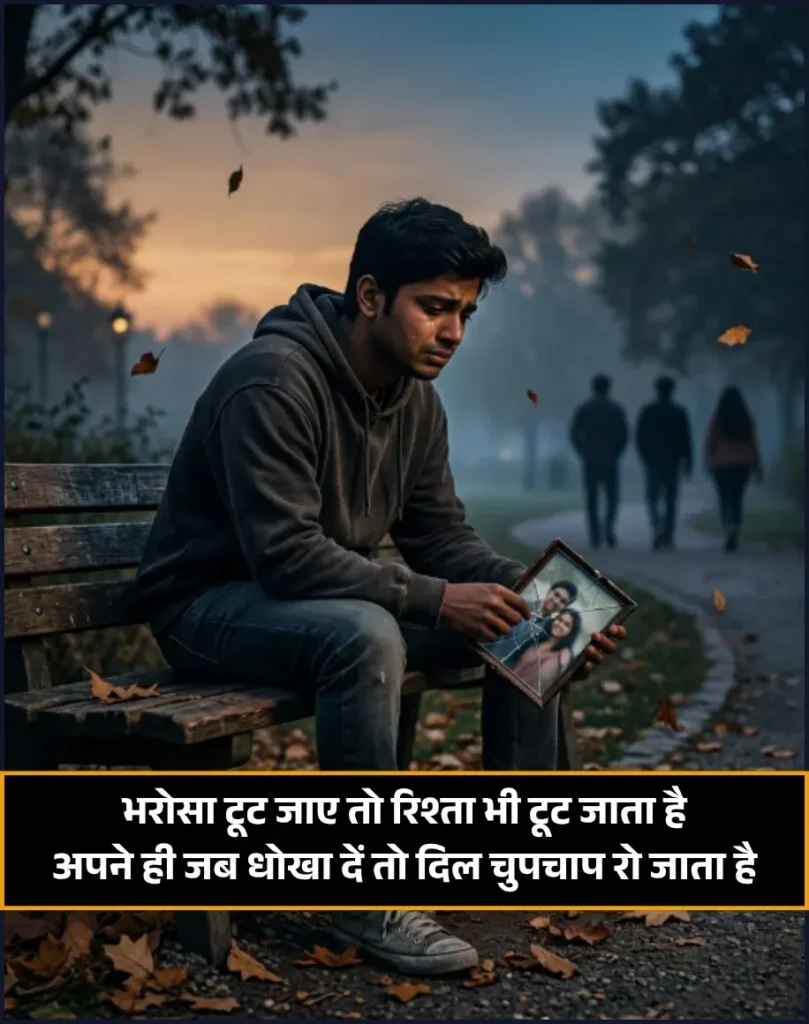 Family Dhoka Rishte Dhoka Shayari