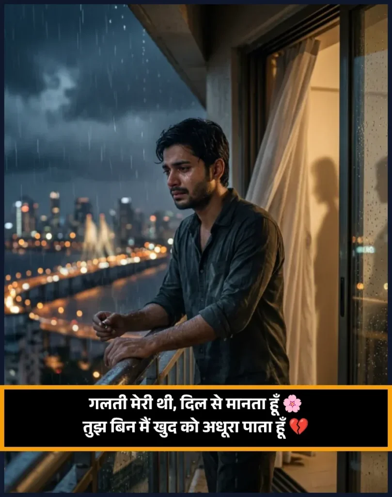 Feeling Sorry Shayari
