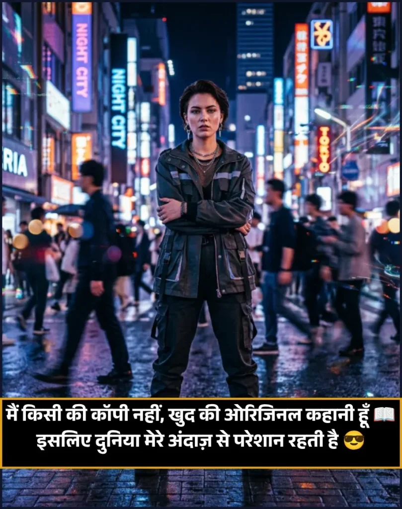 Female Attitude Shayari