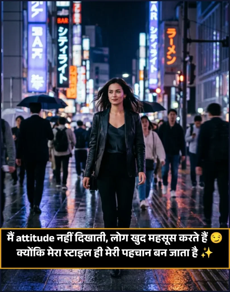 Female Attitude Shayari