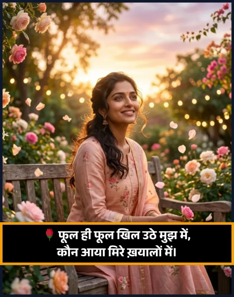 Flower Shayari