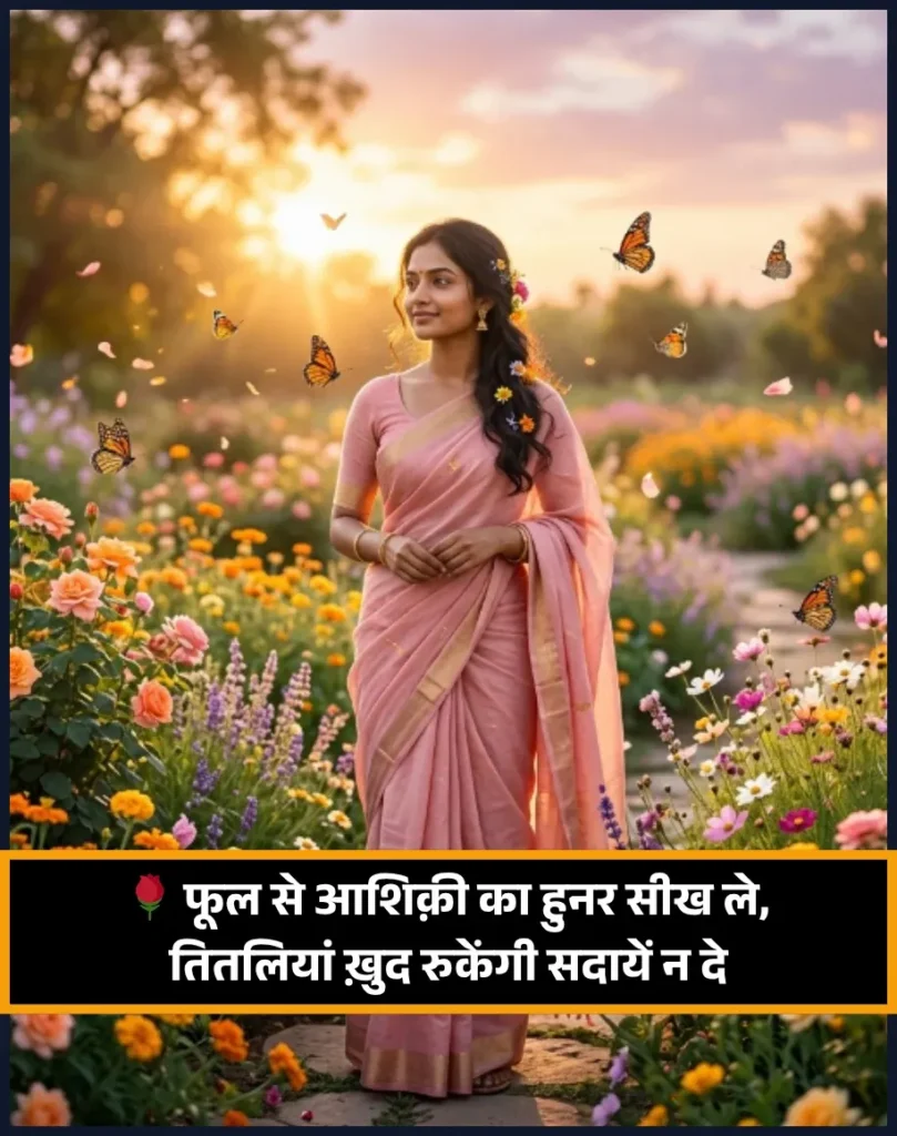 Flower Shayari