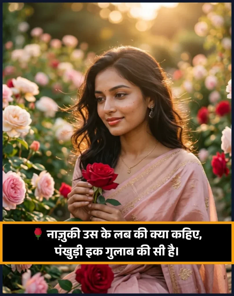 Flower Shayari in Hindi