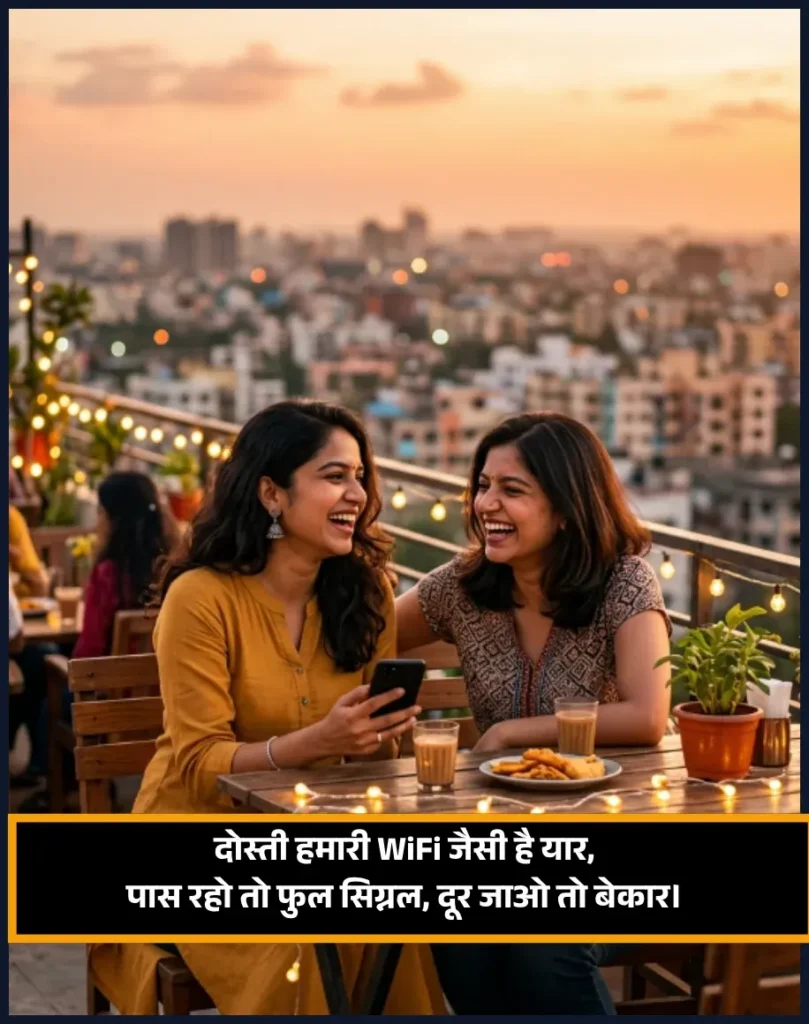 Funny Friendship Shayari in Hindi