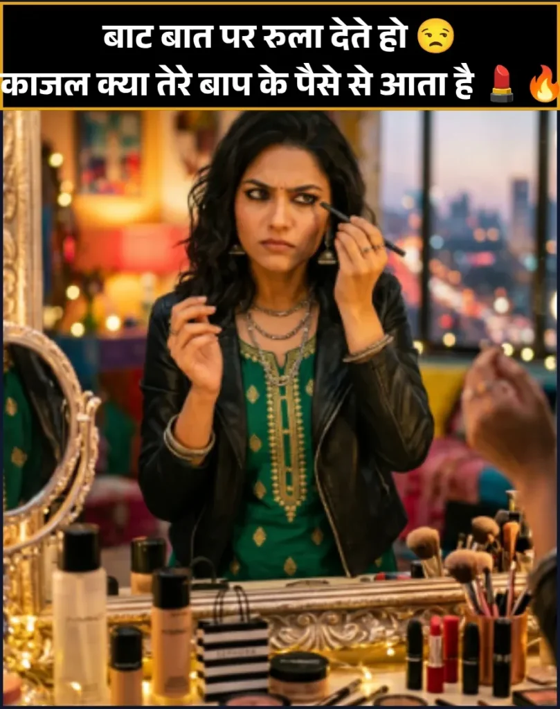 Galiya Bad Words Gali Attitude Shayari for Girls