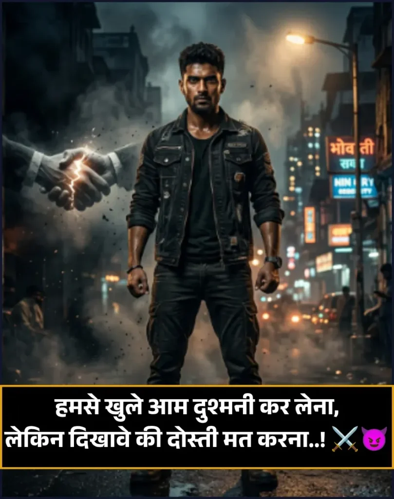 Gangster Shayari Bhai