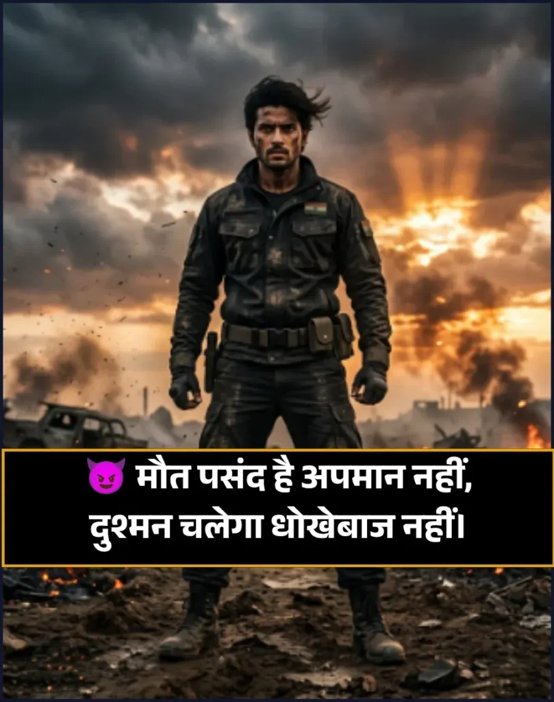 Gangster Shayari Hindi Attitude