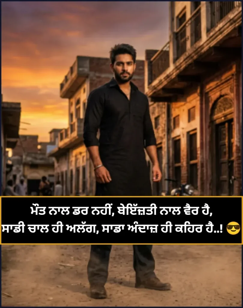 Gangster Shayari Punjabi