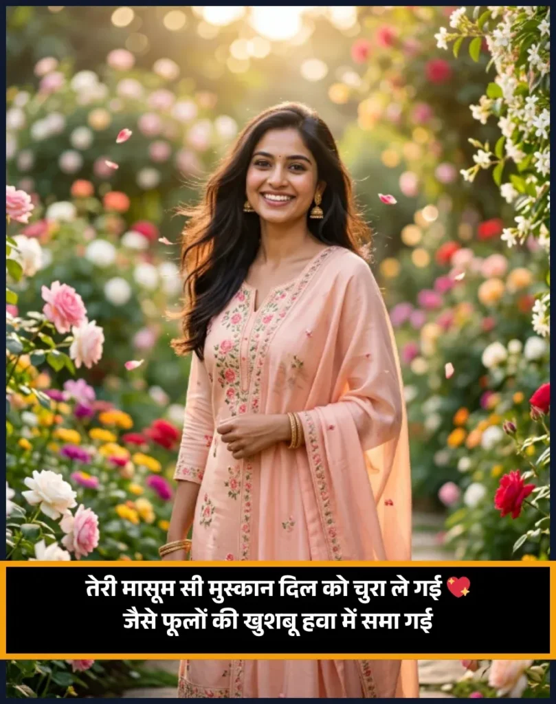 Girl Cute Smile Shayari