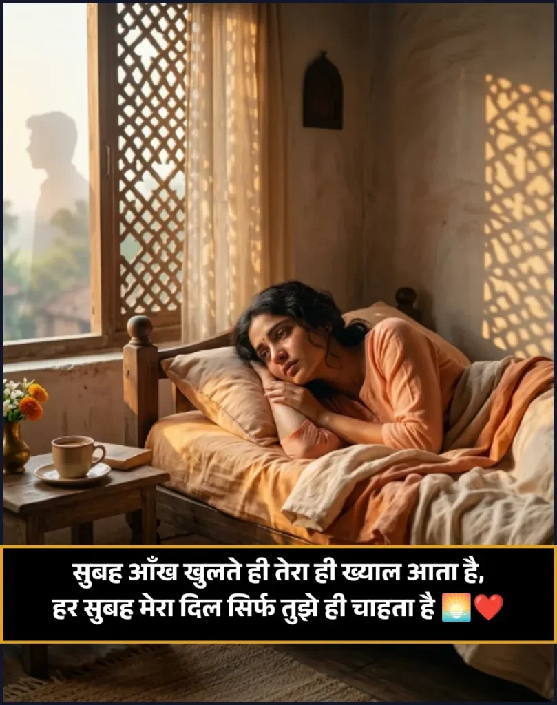 Girlfriend Miss You Good Morning Love Shayari