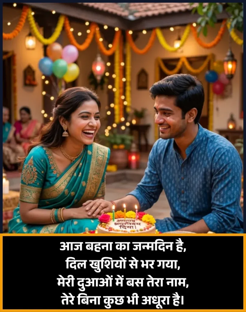 Happy Birthday Sister Ke Liye Shayari