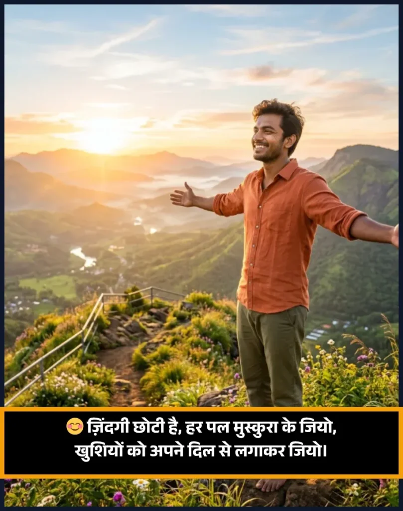 Happy Life Smile Shayari