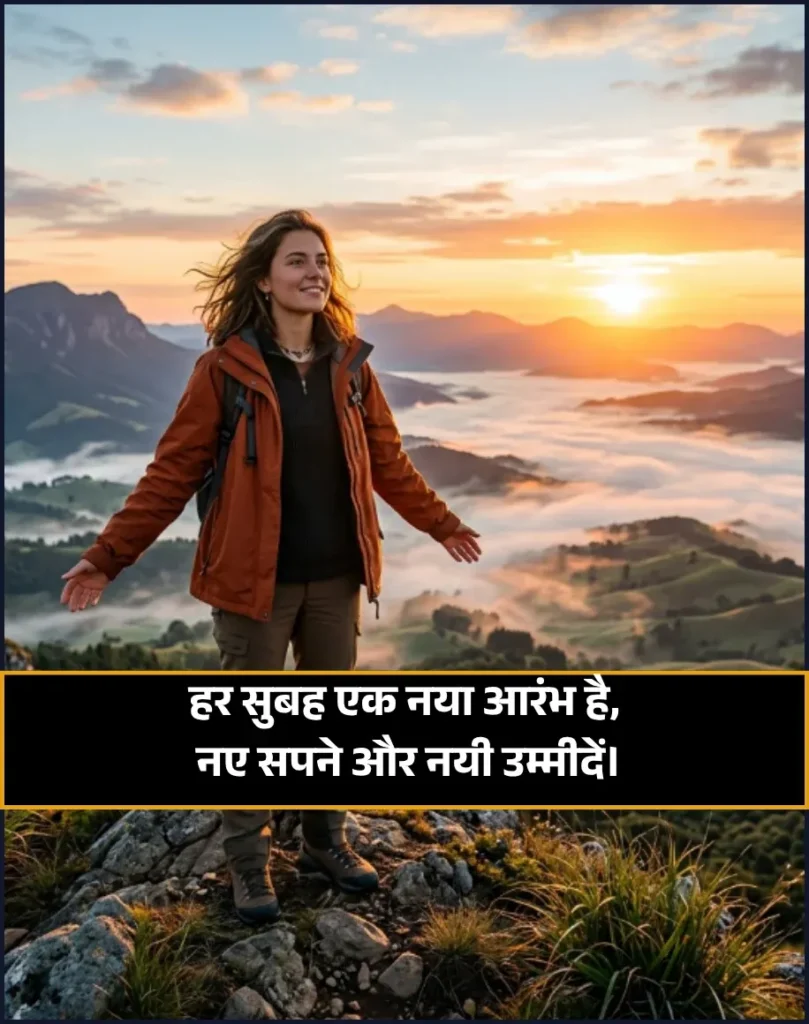 Heart Touching Good Morning Love Quotes in Hindi