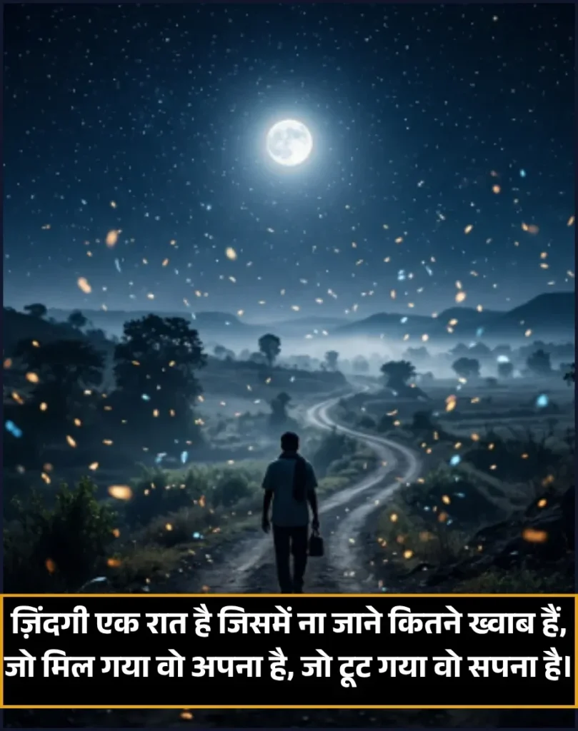 Heart Touching Good Night Shayari