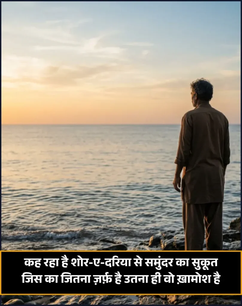 Heart Touching Khamoshi Shayari