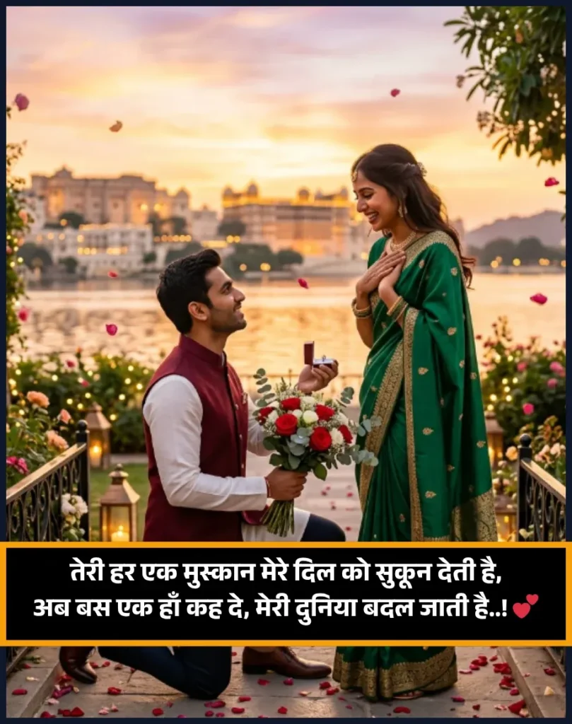 Heart Touching Love Propose Shayari