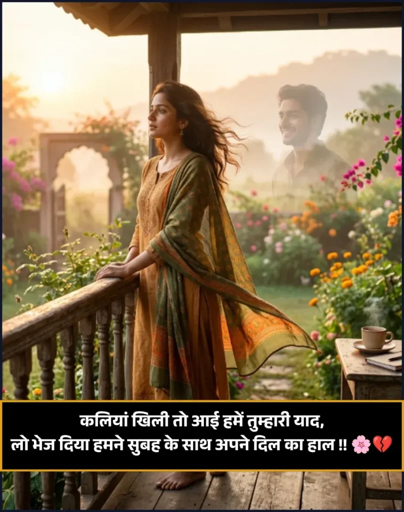 Heart Touching Miss You Good Morning Love Shayari