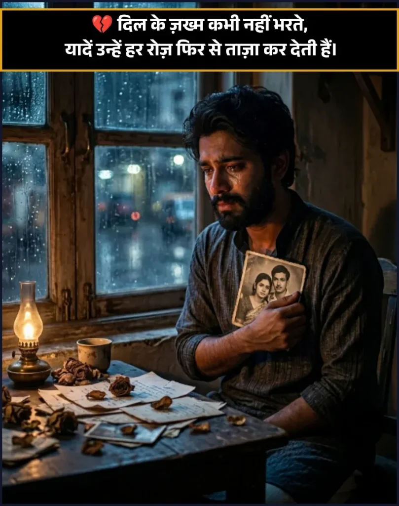 Heart Touching Sad Love Shayari in Hindi