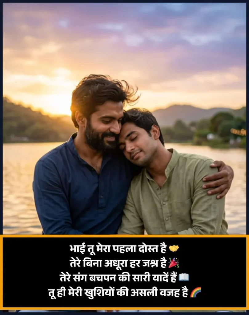 Heart Touching Status Bhai Ke Liye Shayari