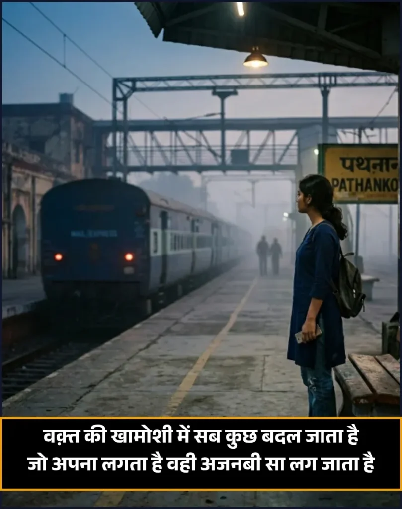 Heart Touching Waqt Khamoshi Shayari