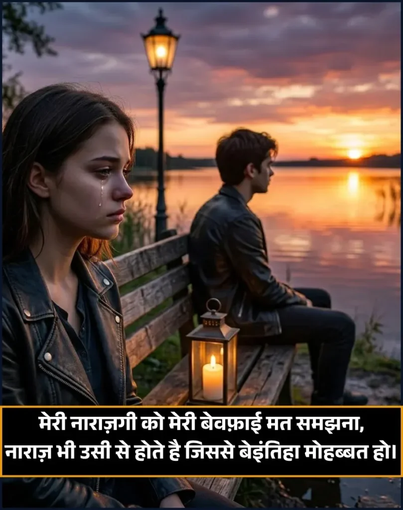 Husband Love Narazgi Shayari