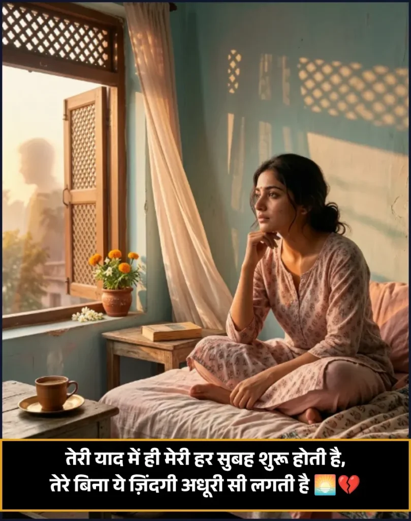 Husband Miss You Good Morning Love Shayari