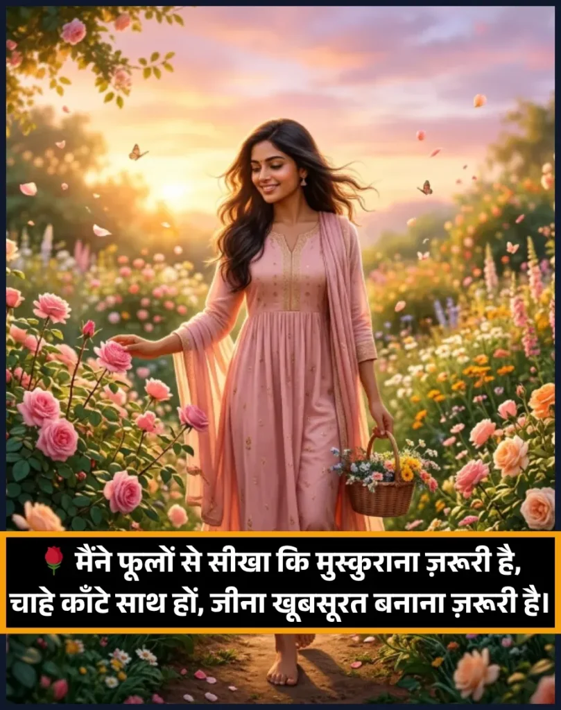 Instagram Flower Shayari