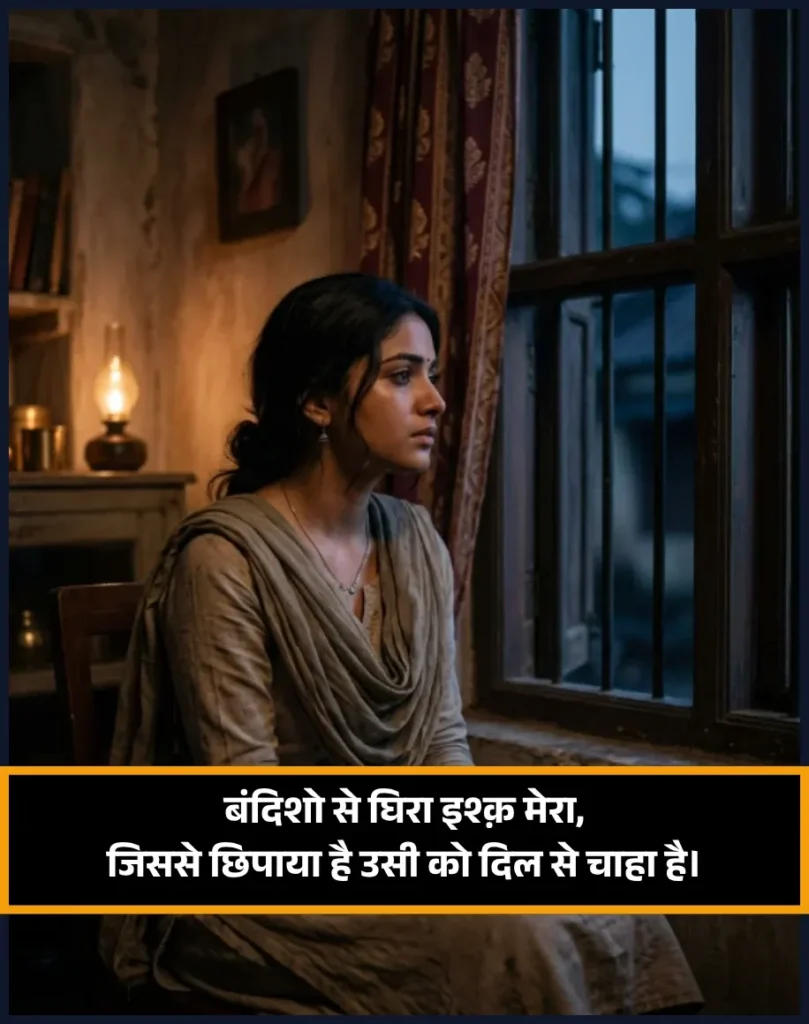 Ishq Shayari in Hindi Text